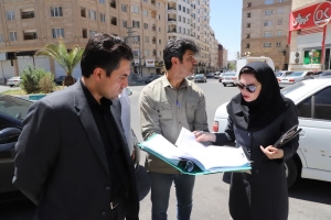 تصویر بازدید میدانی شهردار گرمدره از پروژه‌های ساختمانی؛ تأکید بر اجرای دقیق ضوابط شهرسازی