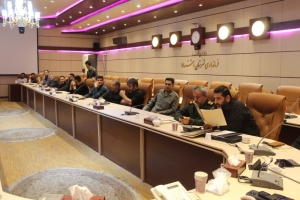 تصویر مراسم معارفه فرمانده بسیج حوزه ادارات شهرستان اشتهارد برگزار شد