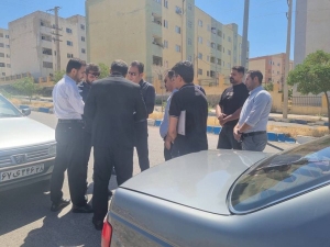 تصویر روند بهره‌برداری پروژه خط انتقال آب مهستان به نظرآباد بررسی شد