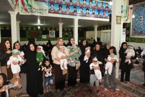 تصویر همایش شیرخوارگان حسینی در نقاط مختلف شهر گلسار برگزار شد
