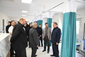 تصویر شمارش معکوس برای افتتاح بیمارستان ۱۳۵ تختخوابی کمالشهر
