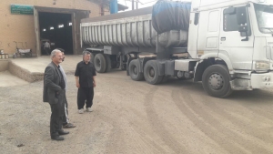 تصویر بازدید مدیر جهاد کشاورزی شهرستان نظرآباد از تعاونی روستایی احمدآباد