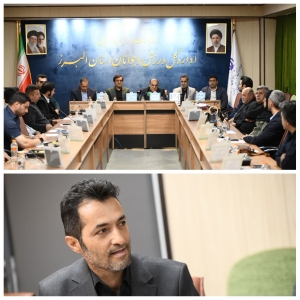 تصویر بدمینتون البرز رئیس جدید خود را شناخت