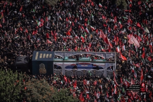 تصویر وقتی ایران یک‌صدا بدرقه کرد