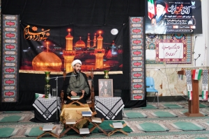 تصویر تشییع باشکوه امام شهید، جلوه‌ای از نصرت الهی و پیوند عمیق مردم با ولایت بود