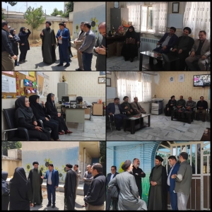 تصویر بازدید مسئولان شهرستان از مدارس نظرآباد