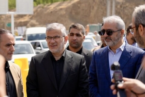تصویر ۱۹ کیلومتر از آزادراه شمالی کرج زیر بار ترافیک رفت