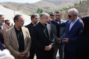 تصویر مسیر اتصال آزادراه شهید سلیمانی به آزادراه کرج ـ قزوین افتتاح شد