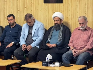 تصویر دیدار اصحاب فرهنگ ، هنر و رسانه با امام جمعه شهرستان چهارباغ