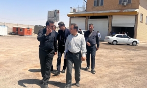 تصویر تأکید مدیرکل راهداری البرز بر اجرای عملیات شانه‌سازی و ارتقای ایمنی محور ماهدشت–اشتهارد