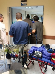 تصویر نجات بیمار ۵۷ ساله مبتلا به آریتمی قلبی با اقدامات تخصصی کارشناسان اورژانس البرز