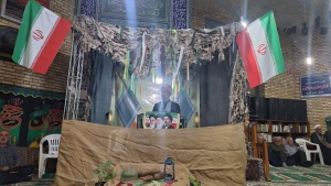 تصویر یادواره شهدای روستای گوران با سخنرانی امام جمعه طالقان برگزار شد