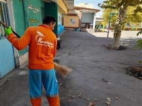 تصویر آمادهسازی ۱۴ مدرسه منطقه یک کرج برای آغاز سال تحصیلی