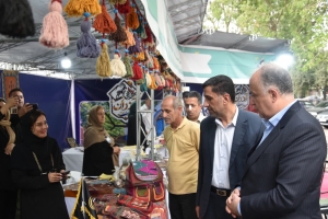 تصویر بازدید مهدی مهرور و مجتبی بوربوراز نمایشگاه روز کرج