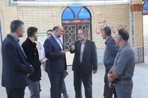 تصویر بازدید مدیرکل امور شهری استانداری البرز از پروژه‌ های عمرانی و خدماتی اشتهارد
